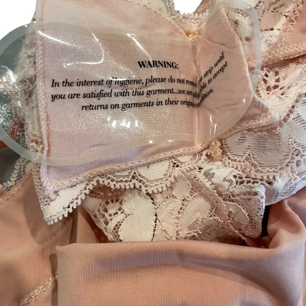 HAH Back Off Bodysuit Copper Rose NWT Coquette Sexy Romantic - Picture 6 of 6